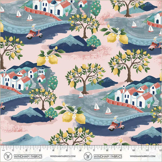 Villa Sol by Jennifer Moore : Little Village Pale Pink 55223-1