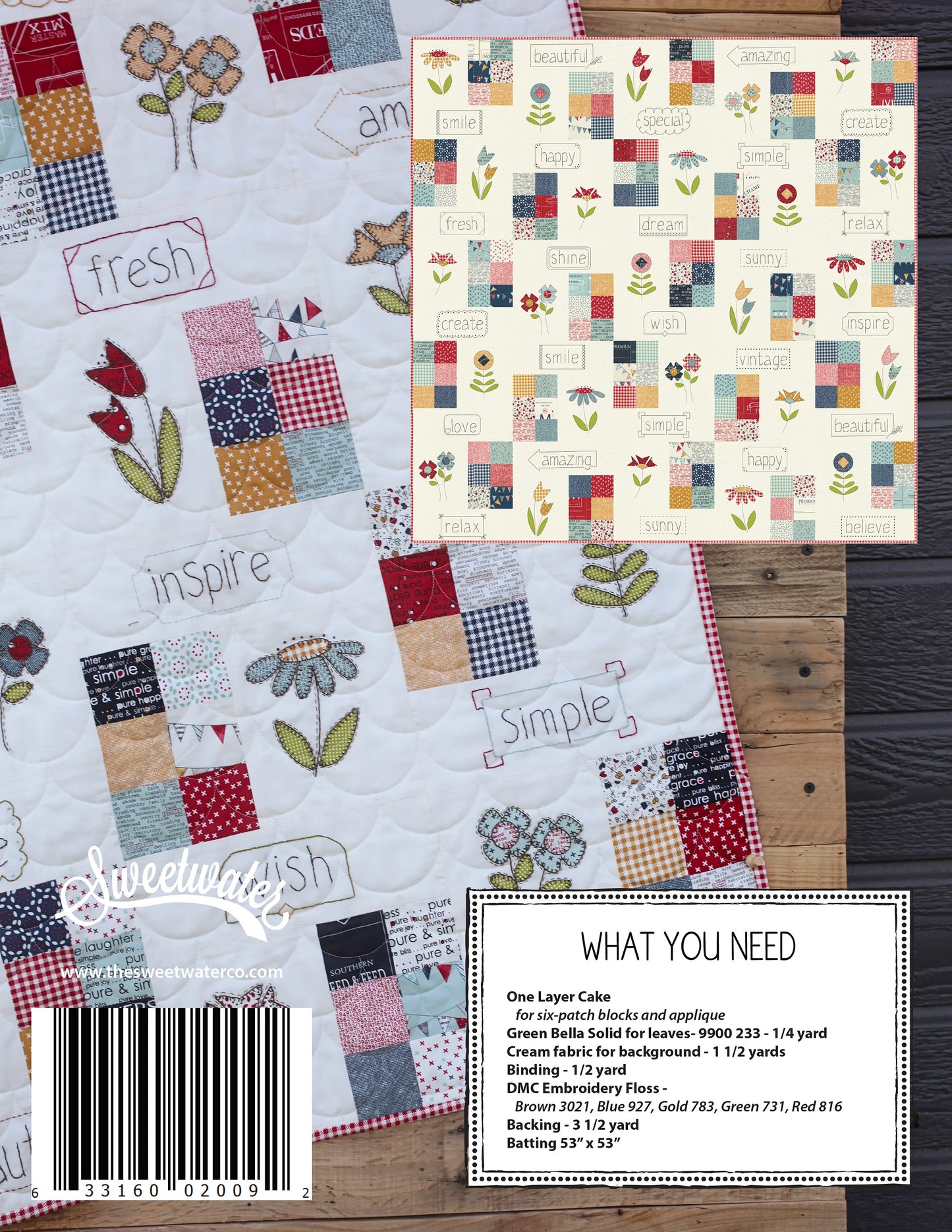 Vintage by Sweetwater : Bloom Quilt Kit