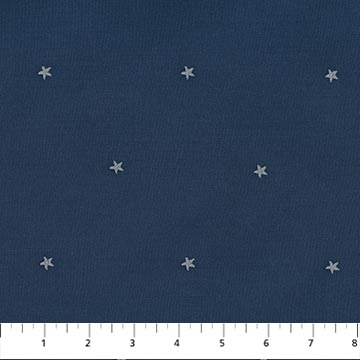Ripple & Thread by Ghazal Razavi : Stars Blue W91314-45