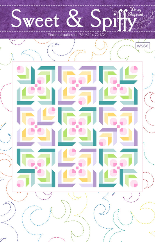 Winding Road by Natalie Barnes : Sweet & Spiffy Quilt Kit