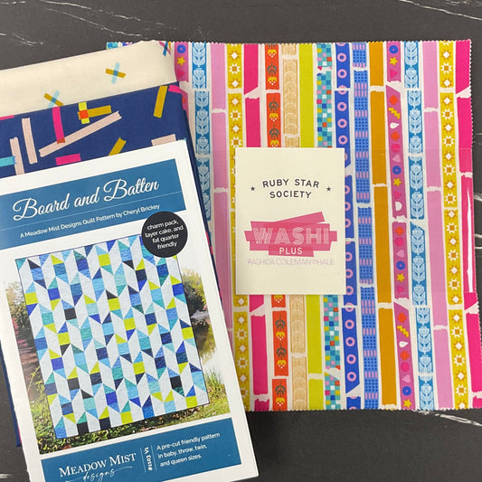 Washi Plus by Rashida Coleman-Hale - Board and Batten Quilt Kit