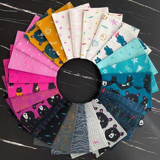 Teddy & the Bears by Sarah Watts - FQ Bundle