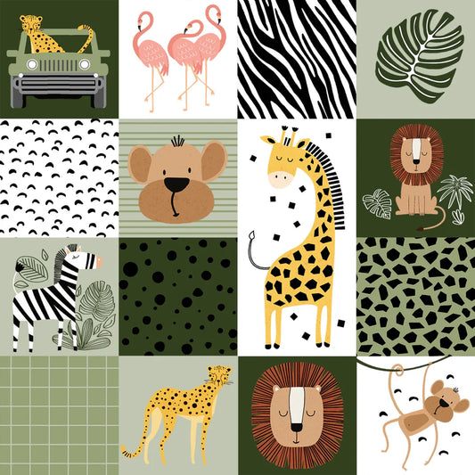 Wild Safari by JJ House Design : Quilt Kit