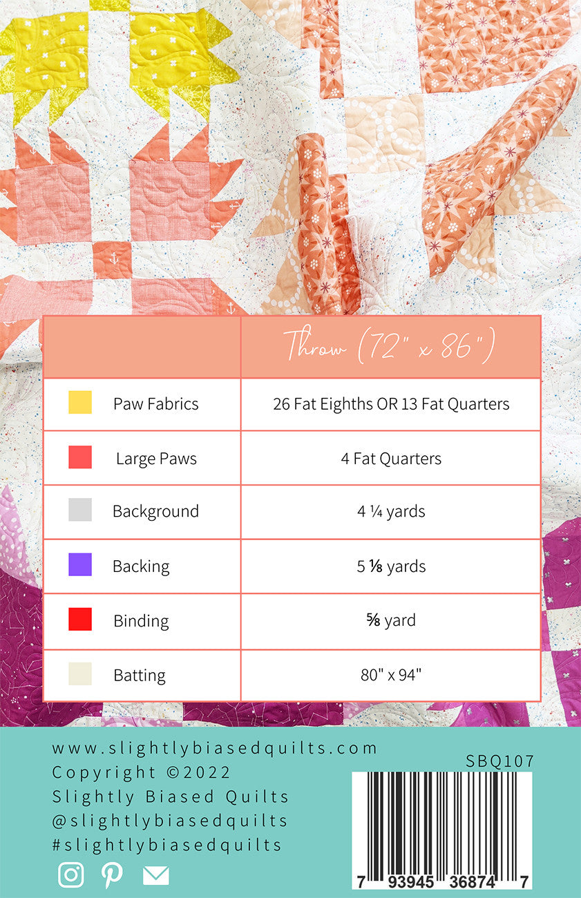 Wild Tracks # SBQ-107 - Special Order