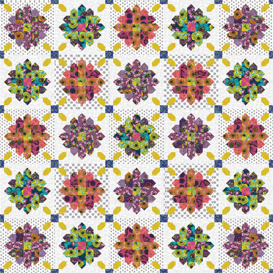 Winding Road by Natalie Barnes : California Quilt Reference