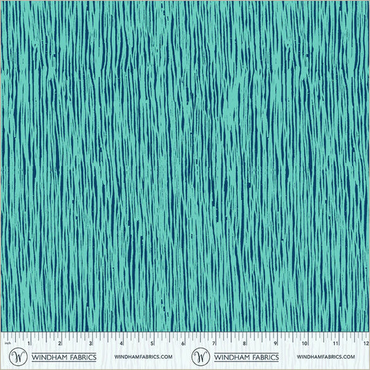 Winding Road by Natalie Barnes : Grasses Teal 55013-2