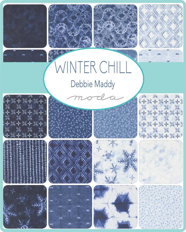Winter Chill by Debbie Maddy : Charm Pack