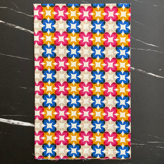 Woodland Park by Rashida Coleman Hale - Flower Plaid Blue Ribbon RS1085 15