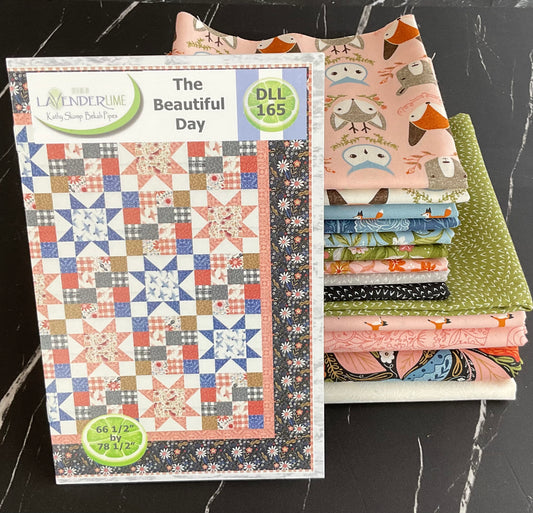 Woodland Wonder by Gingiber : The Beautiful Day Quilt Kit