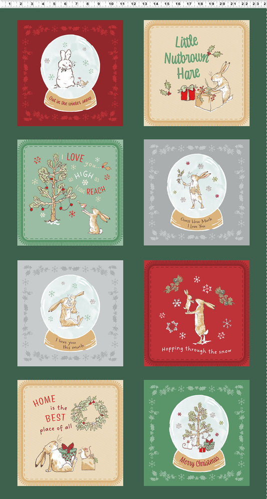 Guess How Much I Love You 2026 by Anita Jeram : Panel Y4817-113 Forest