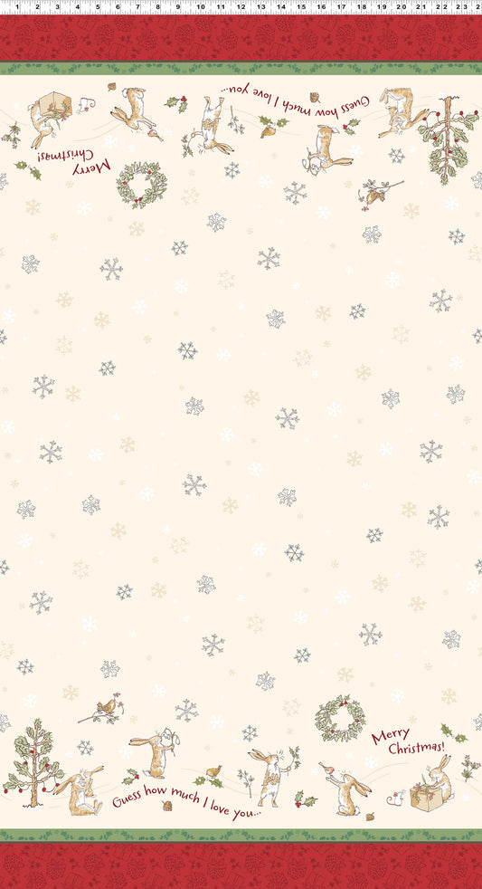 Guess How Much I Love You 2026 by Anita Jeram : Double Border Y4818-57 Cream