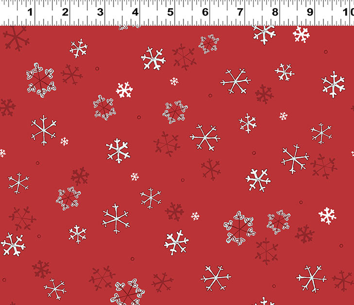 Guess How Much I Love You 2026 by Anita Jeram : Snowflakes Y4822-4 Light Red