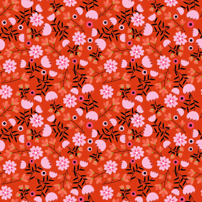 Not Scary by Poppie Cotton : Pumpkin Pie Orange