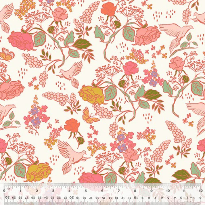 In the Garden by Jennifer Moore / Monaluna : In The Garden Ivory 53628-6