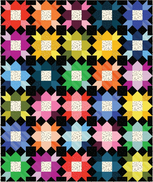 Peace Garden Quilt Pattern by The Blanket Statement