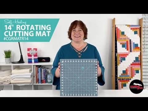 Self Healing Rotating Rotary Cutting Mat 14in x 14in