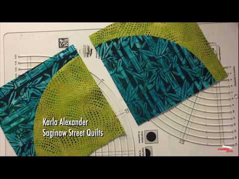 Circle Savvy 11-3/4in x 18-1/2in Quilt Ruler CGRSAV1