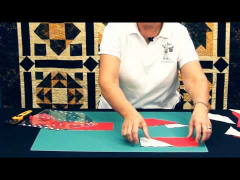 House 45 Degree Quilt Ruler CGRQB1