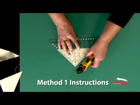 HalfSquare 4in1 Triangle Quilt Ruler CGRBH1