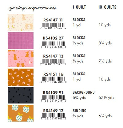 Mystic Fable by Alexia Abegg : Spinning Stars Quilt Kit