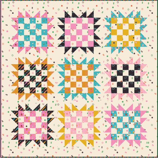 Sunflower Patch Quilt Pattern by Patch + Dot