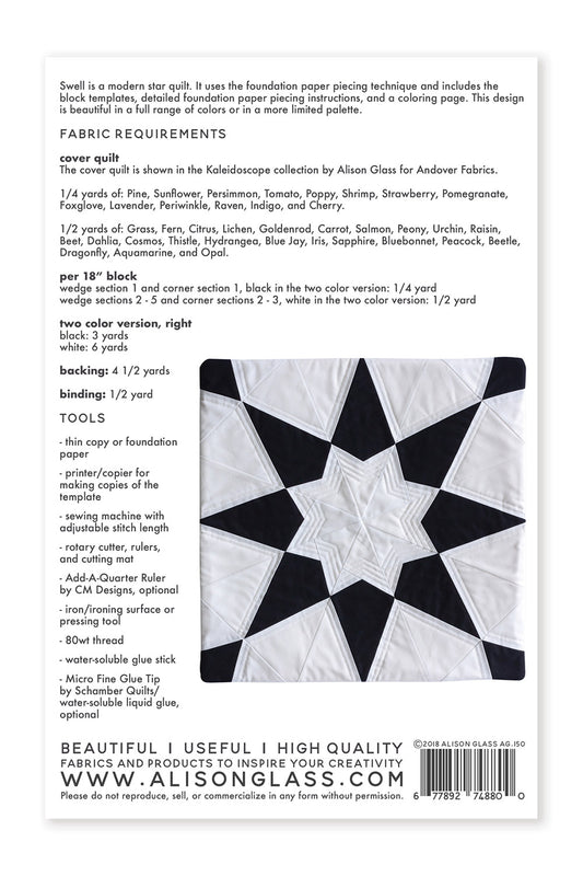 Swell Quilt Pattern by Alison Glass