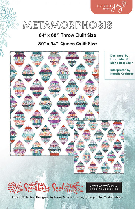 Metamorphosis Quilt Pattern by Create Joy Project