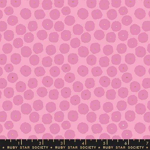 Floradora by Jen Hewett Disco Dots Metallic Lupine RS6028 14M
