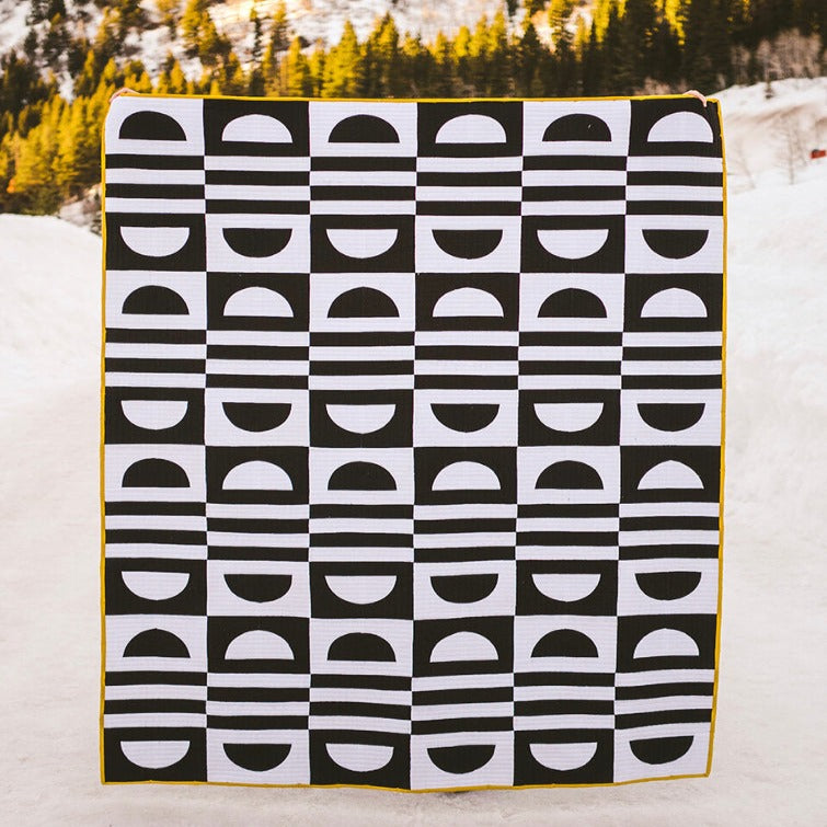 Arches Quilt Kit by Taren Studios featuring Art Gallery Pure Solids