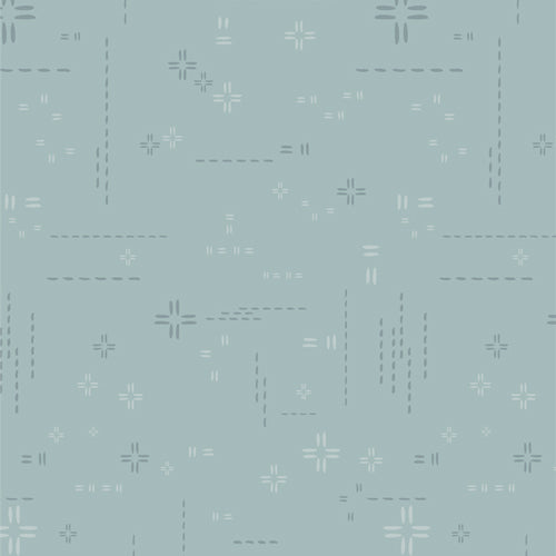 Decostitch for Art Gallery Fabric : Skyline Blue