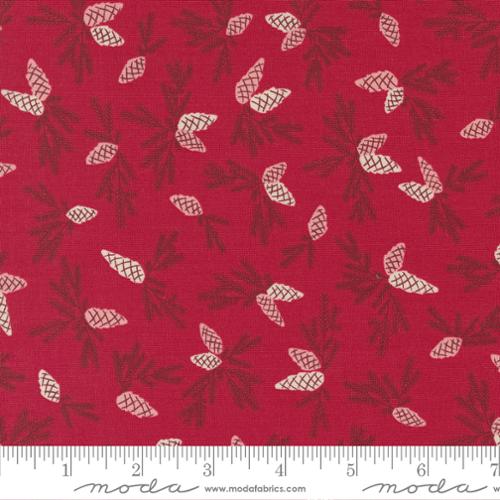 Good News Great Joy by Fancy That Design House - Pinecone Bough - Holly Red 45563 13