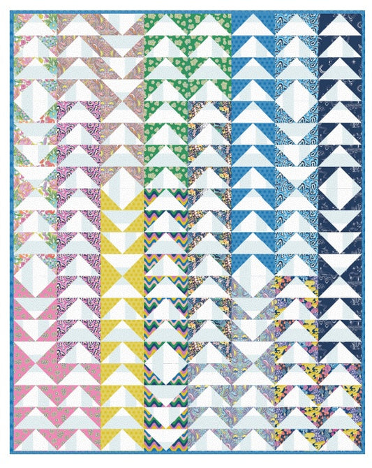 Jawbreaker Quilt Kit : Magic Garden by Josephine Kimberling