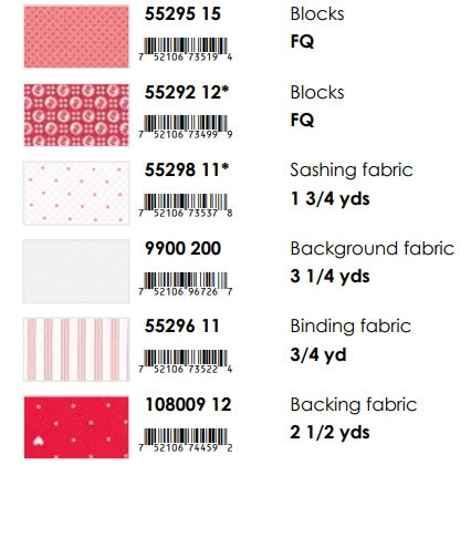 Primrose Quilt Kit featuring Lighthearted by Camille Roskelley