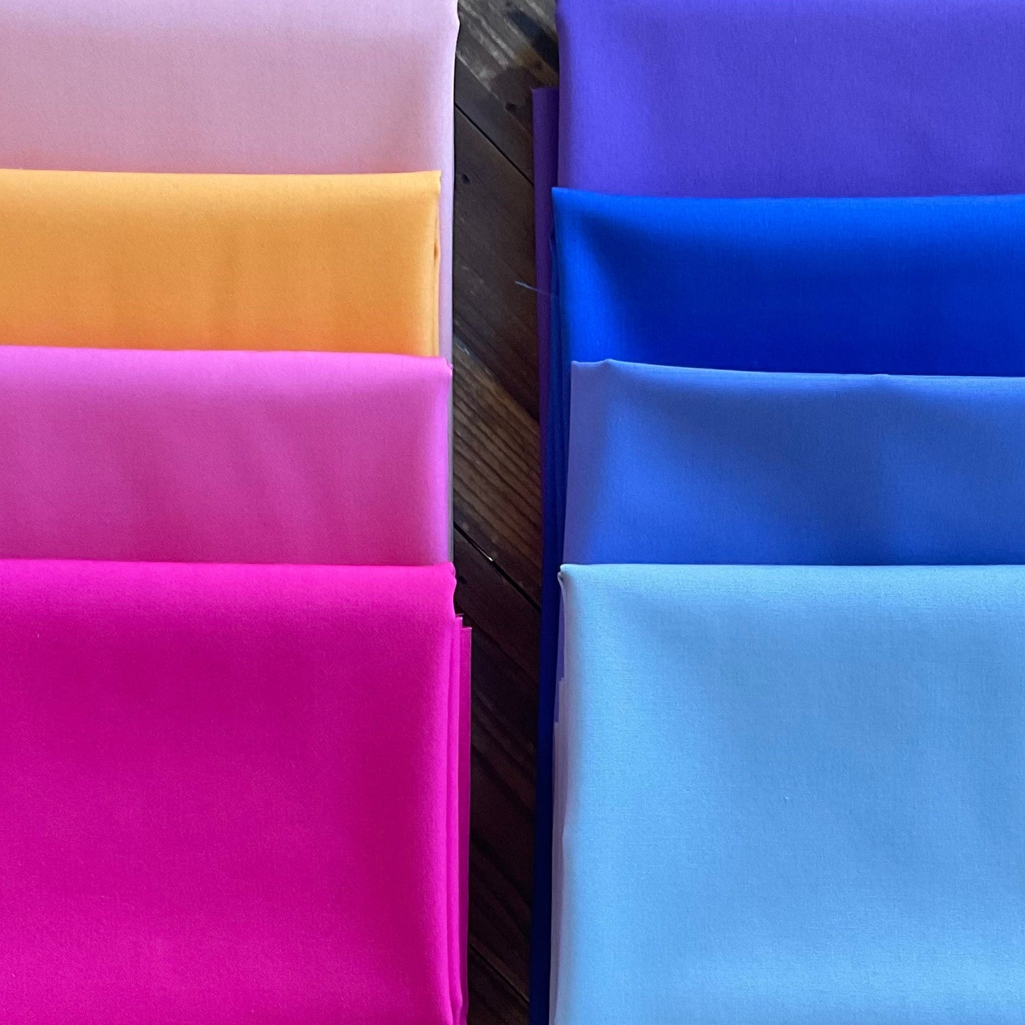 Range Quilt Kit in AGF Pure Solids - Sunset