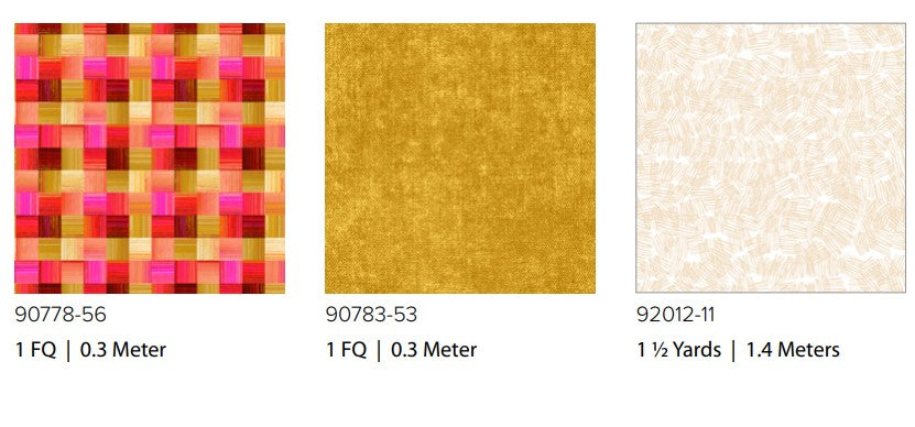 Starlets Quilt featuring June by Laura C. Moyer : Quilt Kit