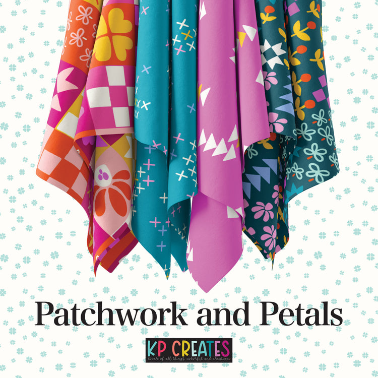 Patchwork and Petals by KP Creates Andover Fabrics
