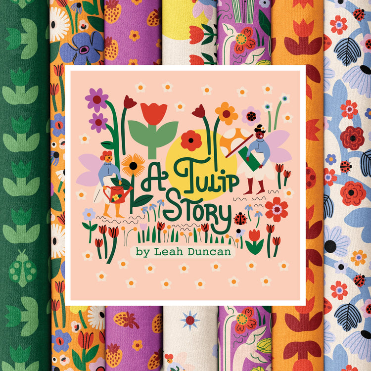 A Tulip Story by Leah Duncan for Cloud9 Fabrics