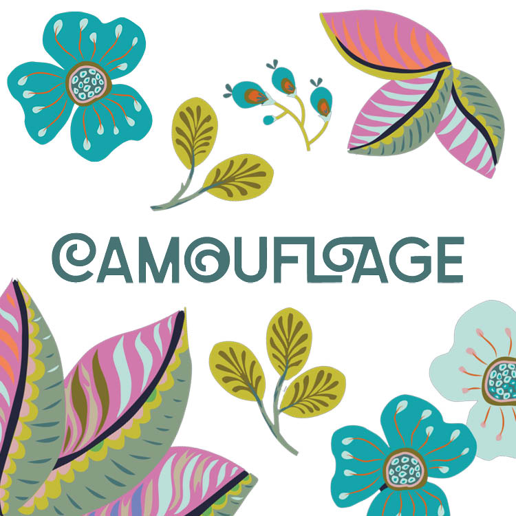 Camouflage by Kathy Doughty Figo Fabrics