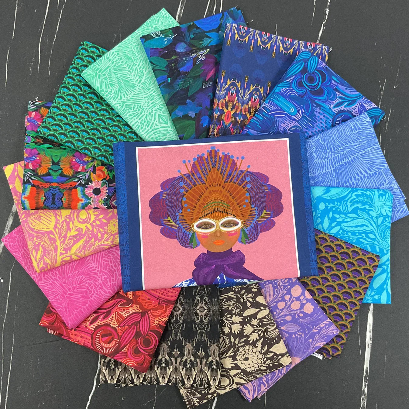 Gentle Warriors by Danielle Duer from Benartex Fabrics