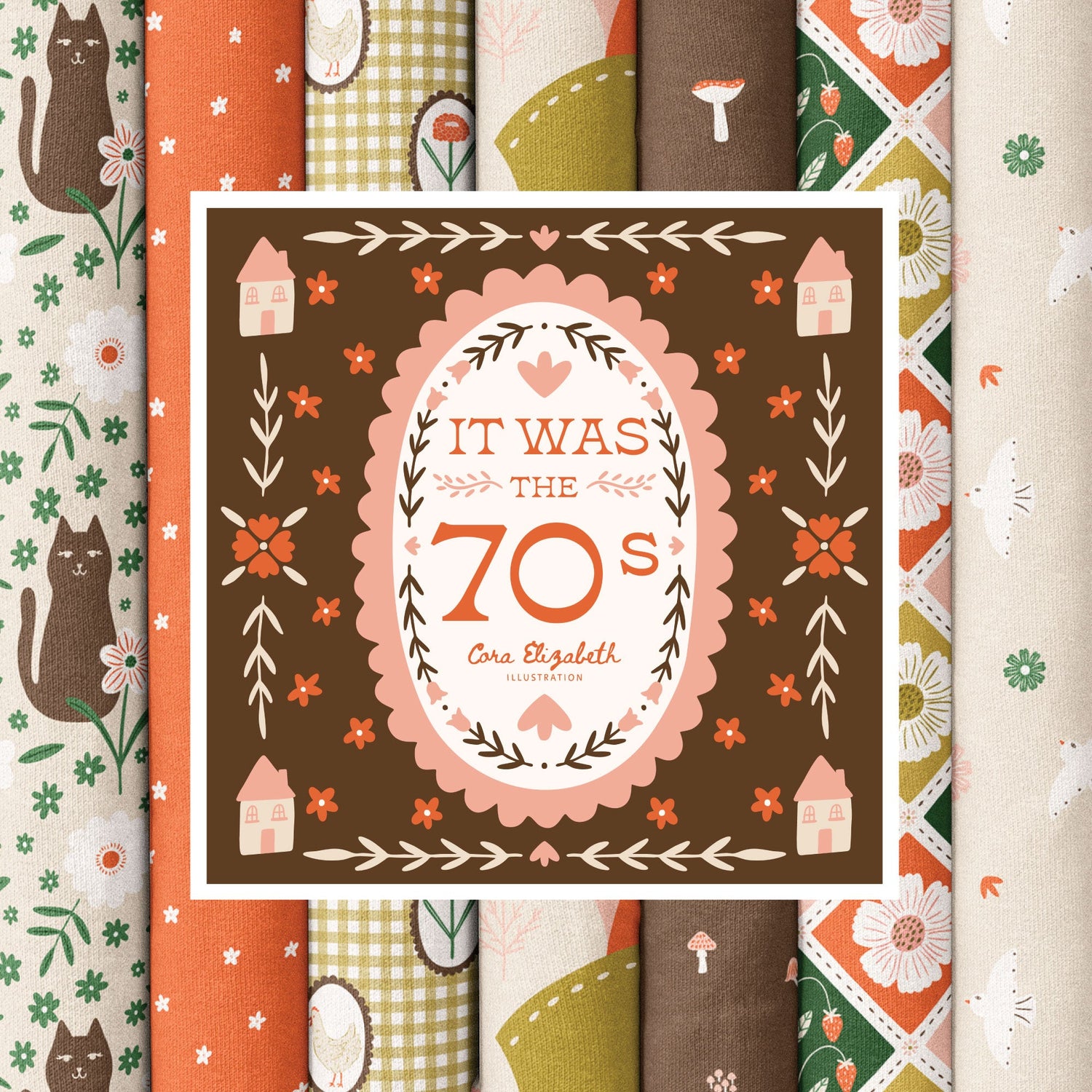 It Was The 70's by Cora Vickers for Cloud9 Fabrics