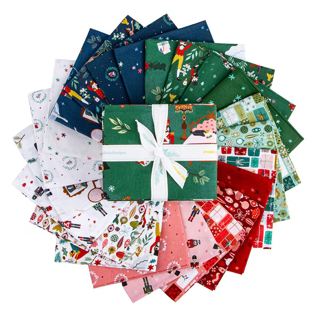 Nutcracker Tradition by Jennifer Long Fabric Bundles Riley Blake Design