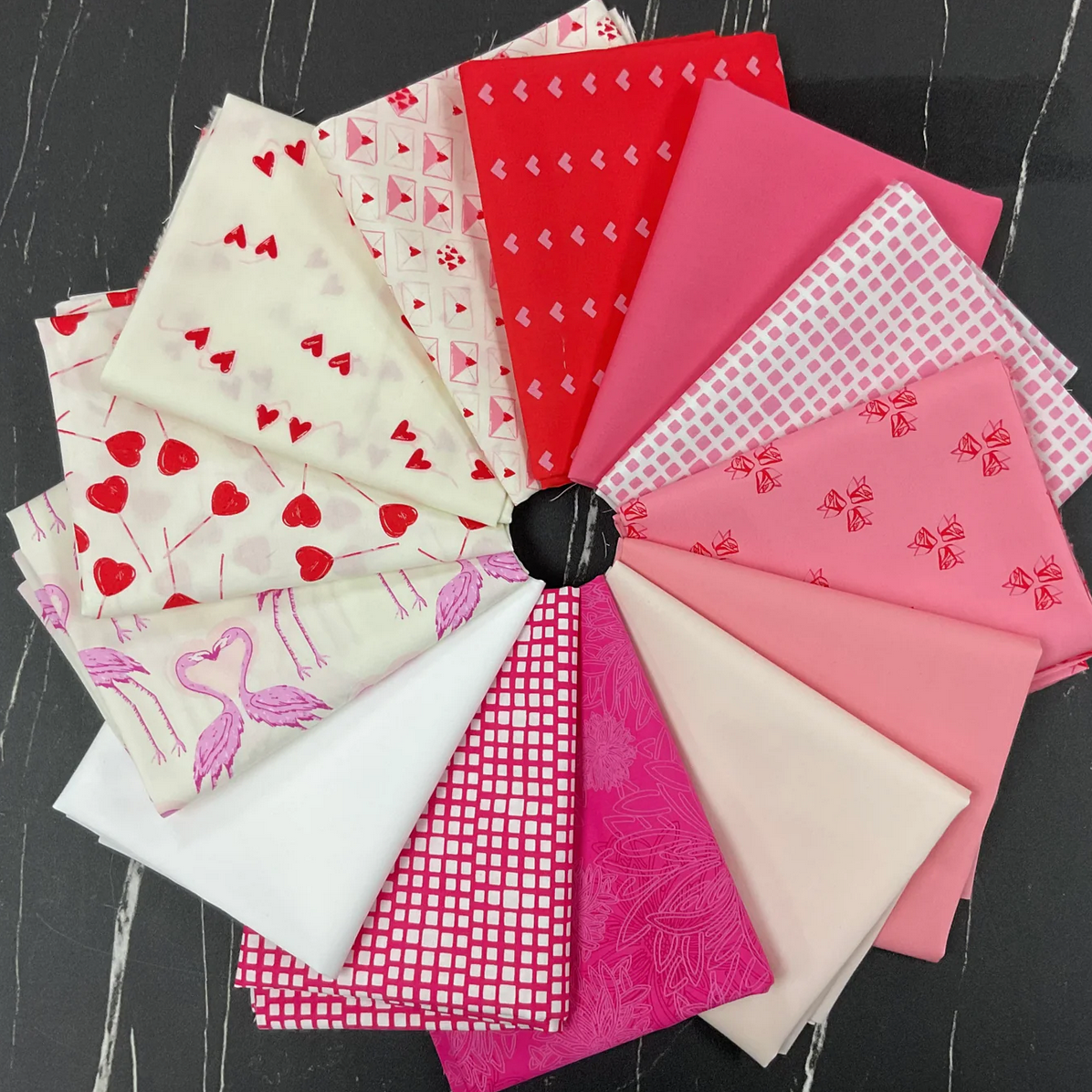 Love Struck by AGF Studios Art Gallery Fabrics Fat Quarter Bundle Half Yard Bundle