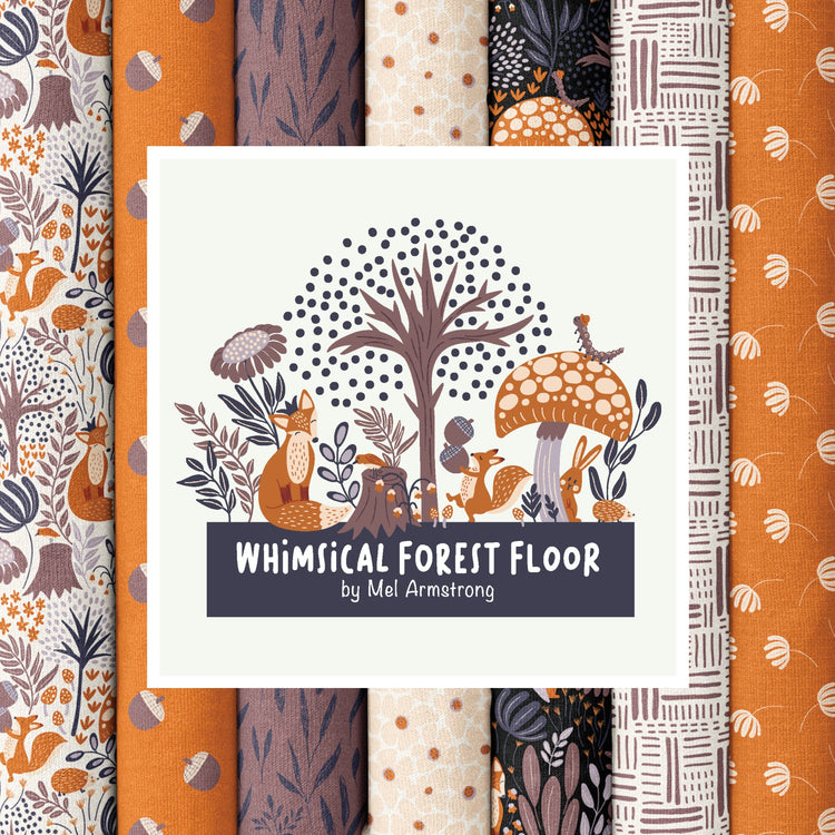 Whimsical Forest Floor by Mel Armstrong for Cloud9 Fabrics