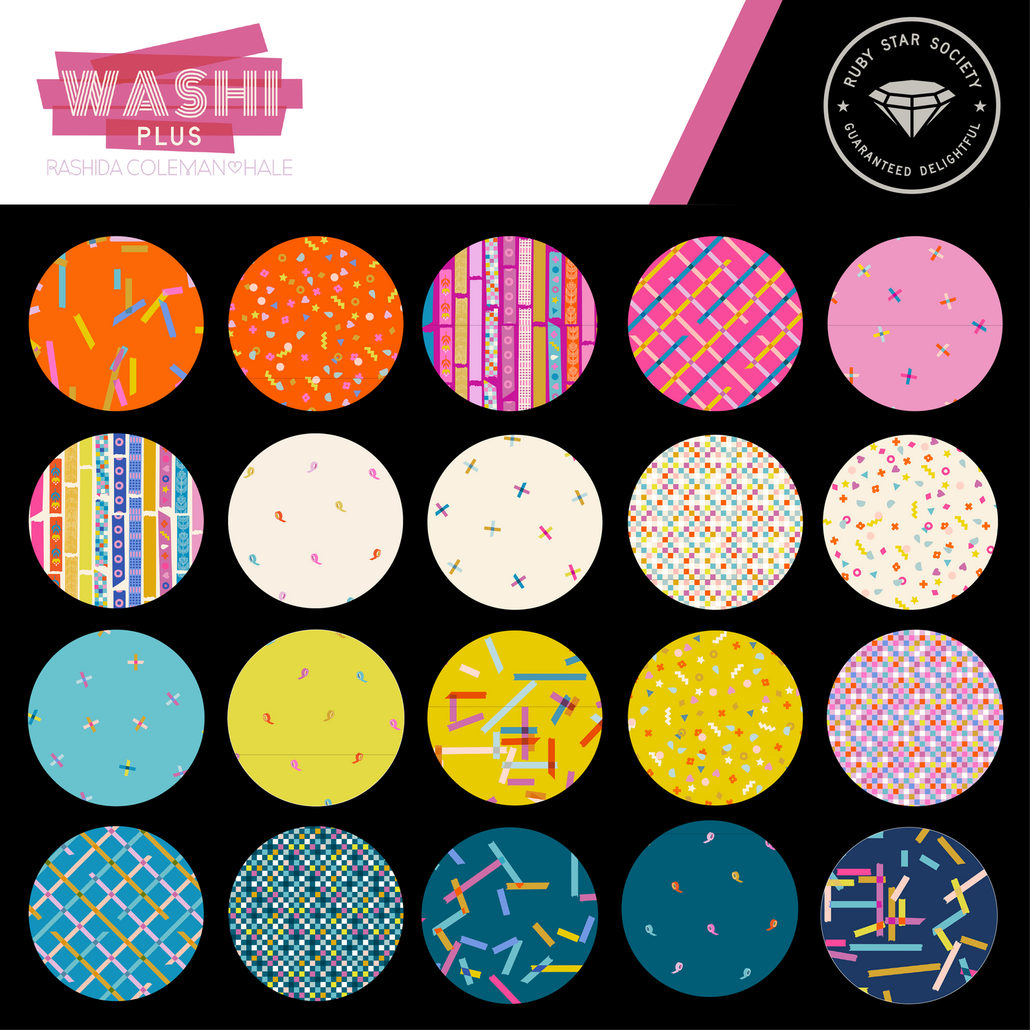 Washi Plus by Rashida Coleman-Hale by Ruby Star Society - Moda