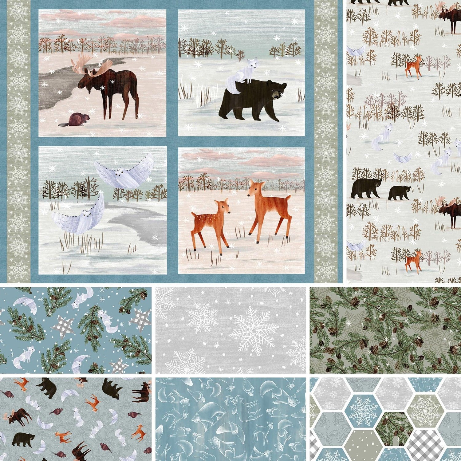 Chill Factor Flannel by Raquel Maciel Blank Quilting Corporation