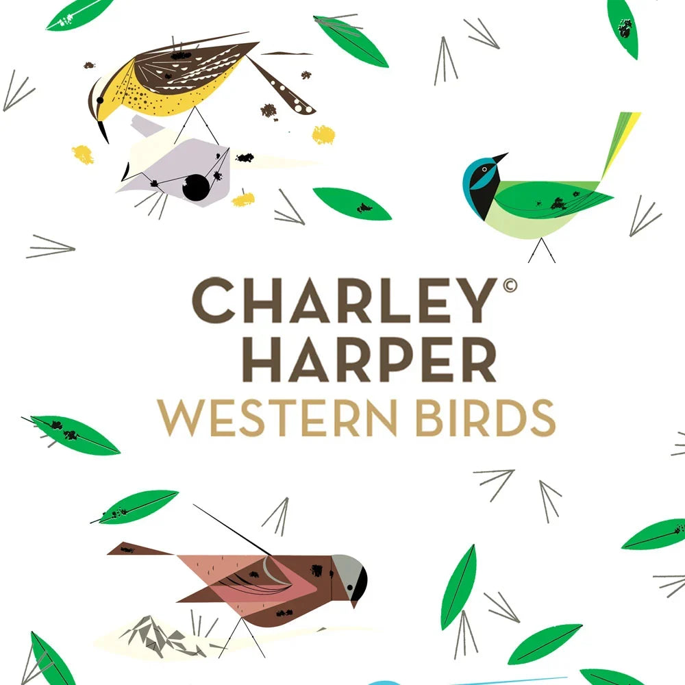 Western Birds 10 Year Anniversary by Charley Harper