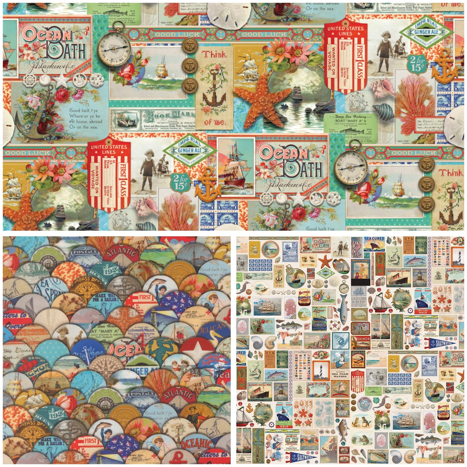 Saltwater by Cathe Holden for Moda Fabrics