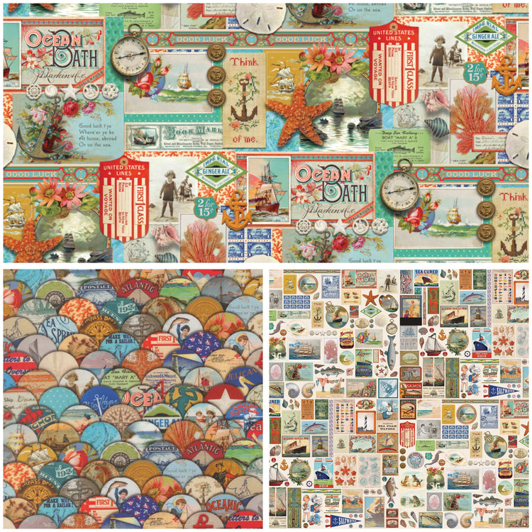 Saltwater by Cathe Holden for Moda Fabrics