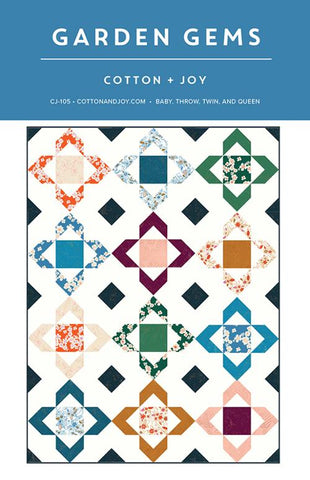 Garden Gems by Cotton and Joy : Quilt Pattern