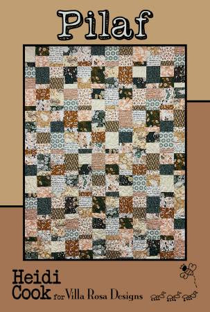 Pilaf Quilt Pattern by Heidi Cook